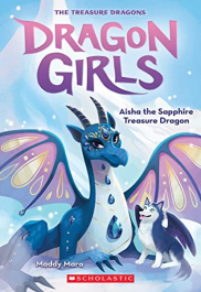 book cover of Aisha the Sapphire Treasure Dragon