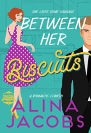 book cover of Between Her Biscuits