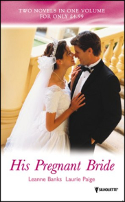 book cover of His Pregnant Bride / Her Texan Tycoon