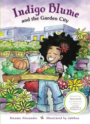 book cover of Indigo Blume and the Garden City
