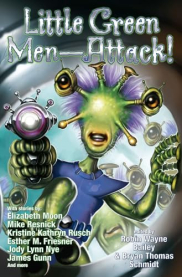 book cover of Little Green Men-Attack!