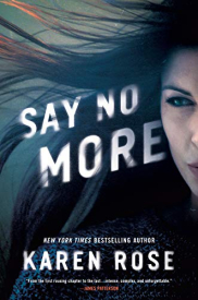 book cover of Say No More