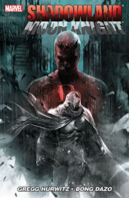 book cover of Shadowland: Moon Knight