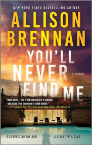 book cover of You'll Never Find Me